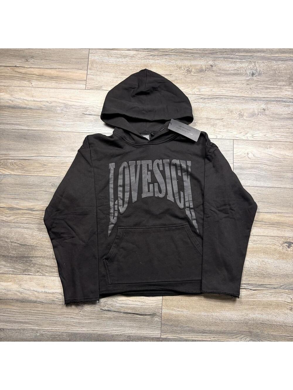dead stock, lovesick, heavyweight hoodie, super boxy fut Oversize fit.